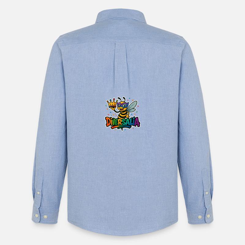 diversalia2026-2 - Männer Oxford Hemd von Stanley/Stella - Carolina Blue