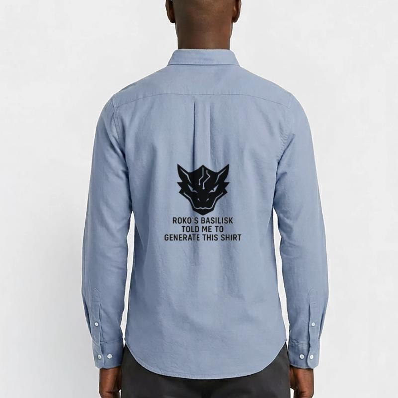 Generated by the Basilisk Men's Oxford Shirt by Stanley/Stella