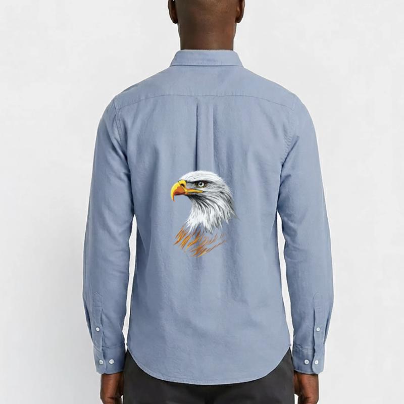 Eagle Bald Eagle Golden Eagle White-tailed Eagle Men's Oxford Shirt by Stanley/Stella