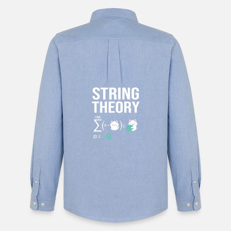 Quantum Physics Quantum Physics - Men's Oxford Shirt by Stanley/Stella - carolina blue