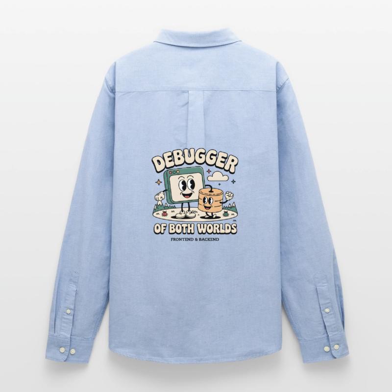 Debugger beider Welten | Debugging Dev Männer Oxford Hemd von Stanley/Stella
