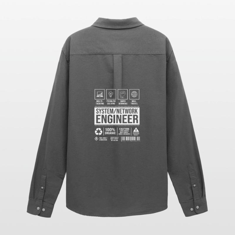 Network Computer Scientist Programmer Admin Men's Oxford Shirt by Stanley/Stella