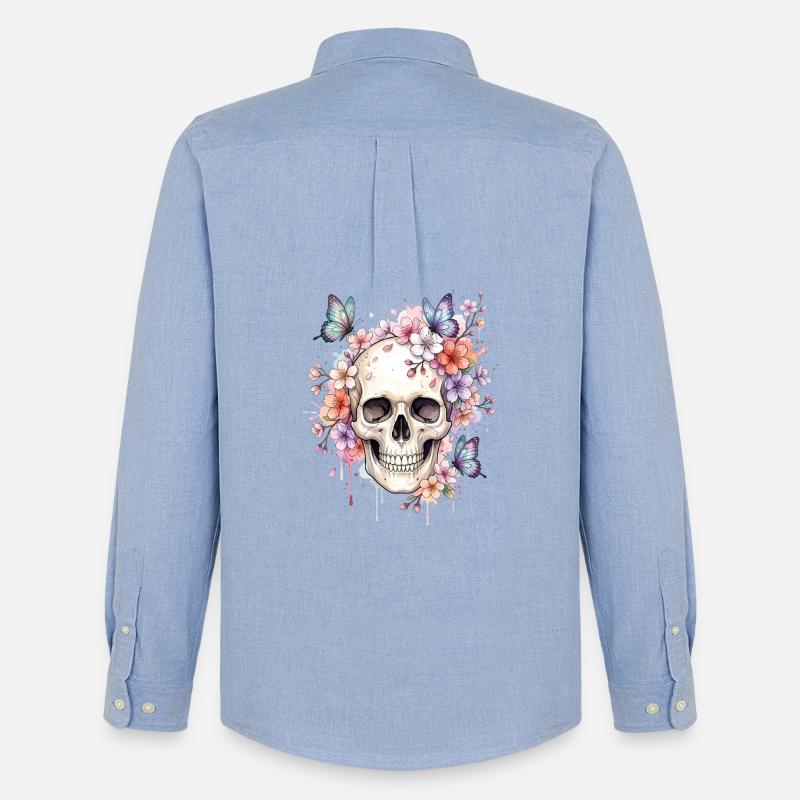 Sakura in fiore di ciliegio - Stanley/Stella Camicia Oxford uomo - carolina blue