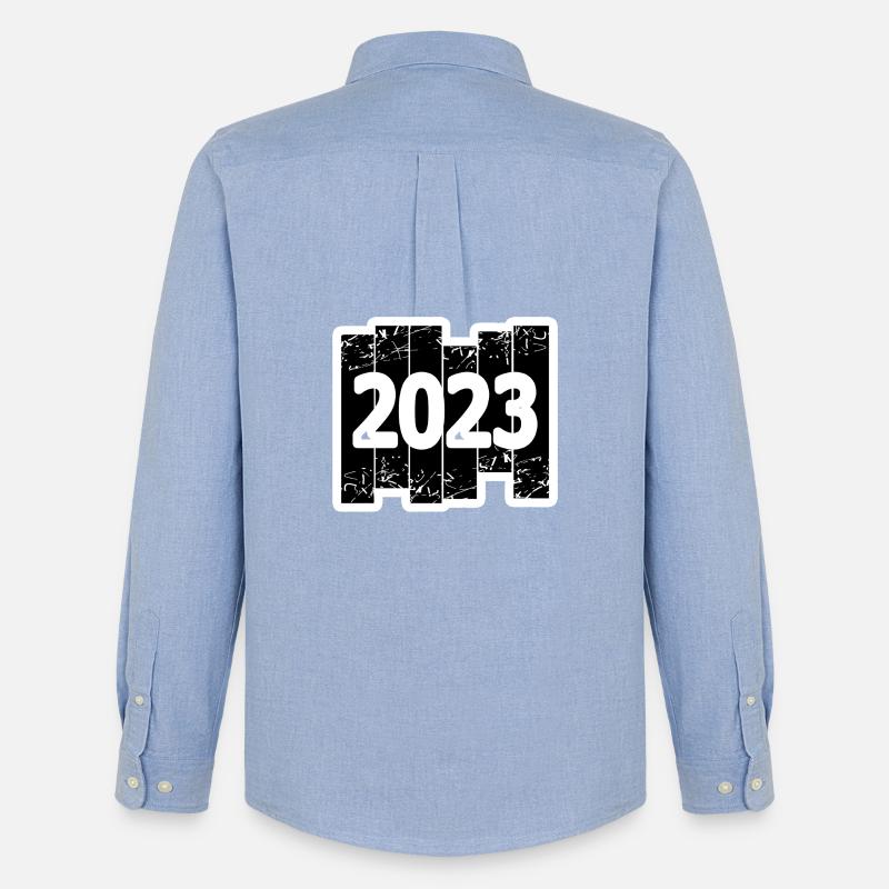 2023 - Männer Oxford Hemd von Stanley/Stella - Carolina Blue