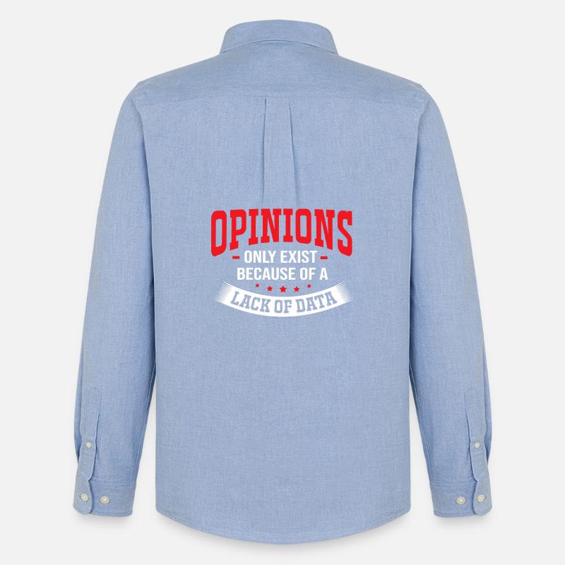 Coder Programmierer GPT - Männer Oxford Hemd von Stanley/Stella - Carolina Blue