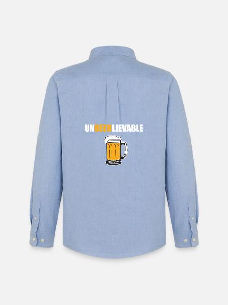 Design drôle incroyable - Chemise Oxford homme Stanley/Stella - carolina blue