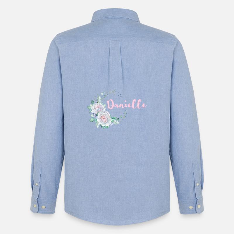 Für Danielle - Männer Oxford Hemd von Stanley/Stella - Carolina Blue