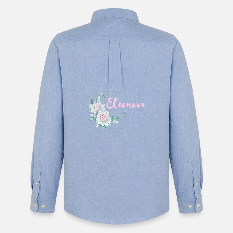 Für Eleonore - Männer Oxford Hemd von Stanley/Stella - Carolina Blue