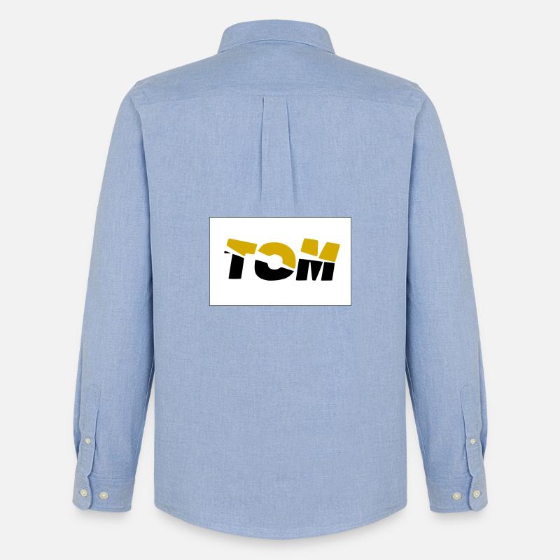 Tom - Männer Oxford Hemd von Stanley/Stella - Carolina Blue