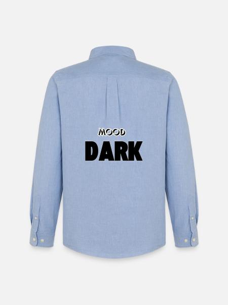 Mood: Dark - Men's Oxford Shirt by Stanley/Stella - carolina blue
