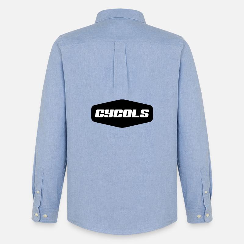 C Y C O L S - Männer Oxford Hemd von Stanley/Stella - Carolina Blue