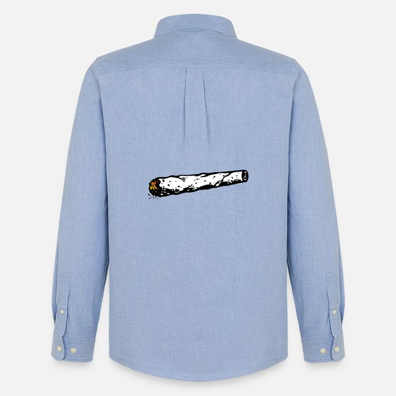 Joint - Männer Oxford Hemd von Stanley/Stella - Carolina Blue