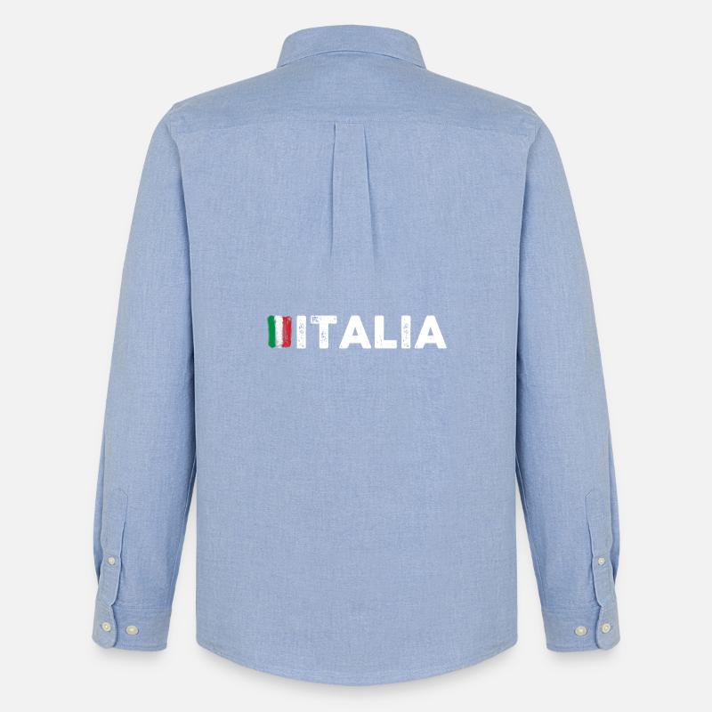 request_image_needed - Men's Oxford Shirt by Stanley/Stella - carolina blue