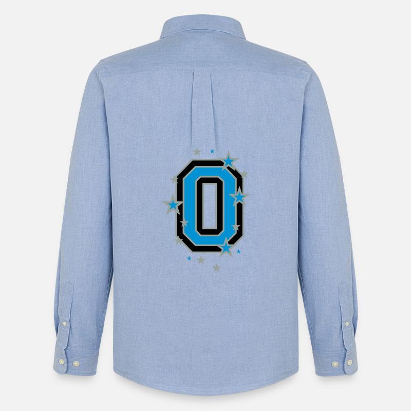 Nummer Eins 1 - Männer Oxford Hemd von Stanley/Stella - Carolina Blue