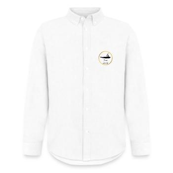 Figure street workout - Men's Oxford Shirt by Stanley/Stella - white - Front - AI Model Male 185 dark (185cm)