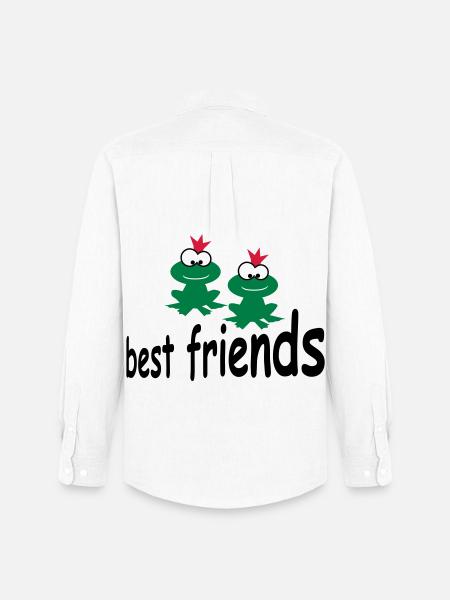 funny - Men's Oxford Shirt by Stanley/Stella - white