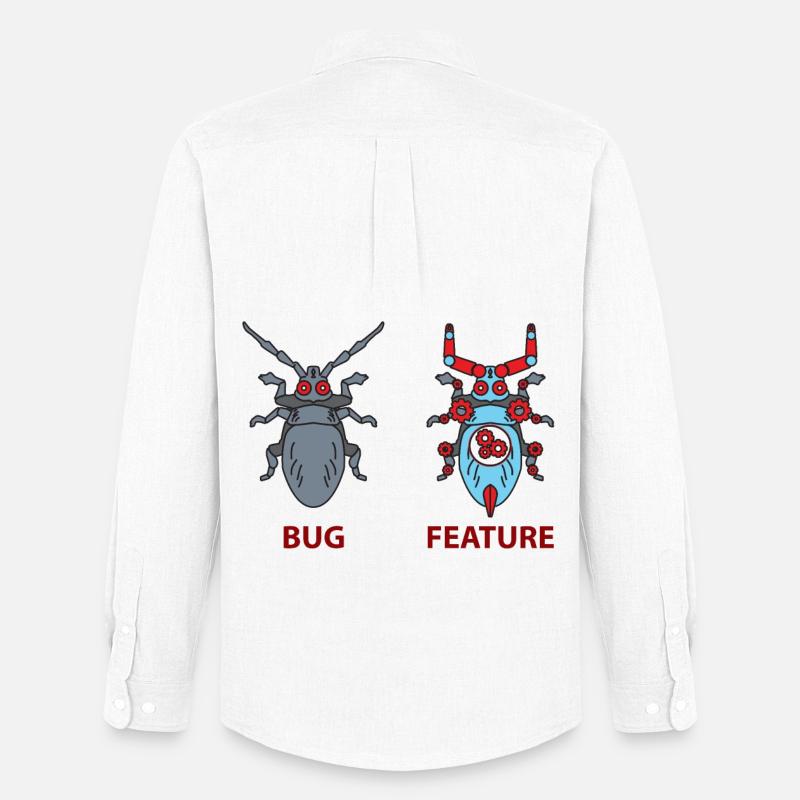 Programmierer Witz - Männer Oxford Hemd von Stanley/Stella - Weiß