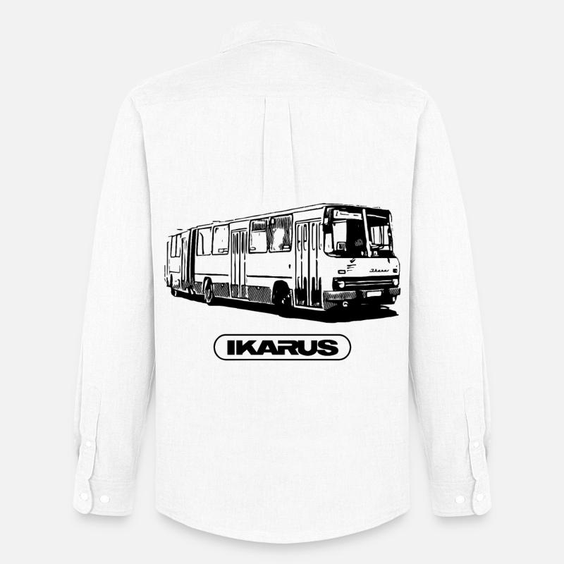IKARUS 280 - Bus - Omnibus - Männer Oxford Hemd von Stanley/Stella - Weiß