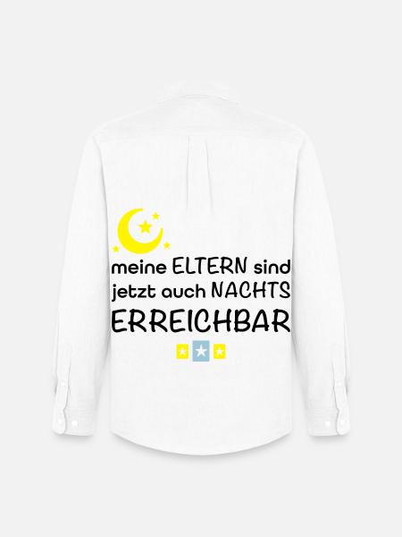 lustige Babysprüche - Männer Oxford Hemd von Stanley/Stella - Weiß