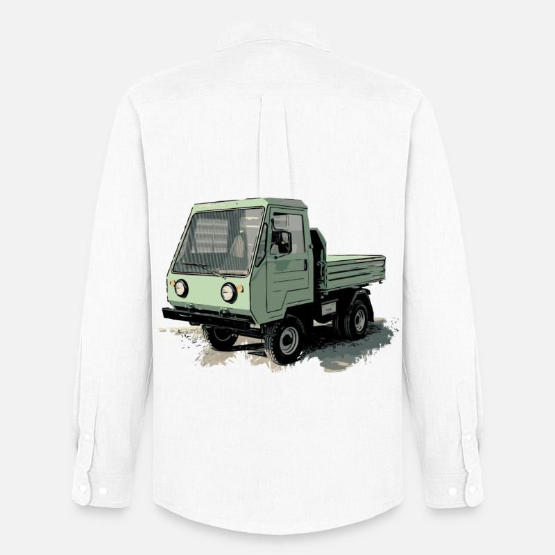 MULTICAR - Männer Oxford Hemd von Stanley/Stella - Weiß