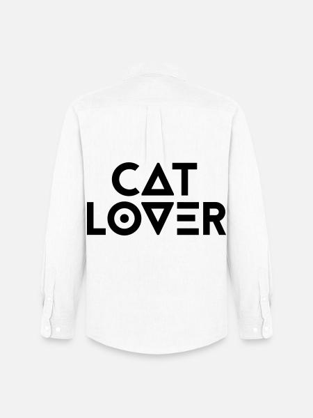CATLOVER - Men's Oxford Shirt by Stanley/Stella - white
