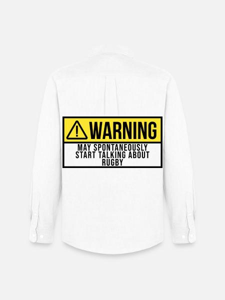 Rugby - Men's Oxford Shirt by Stanley/Stella - white