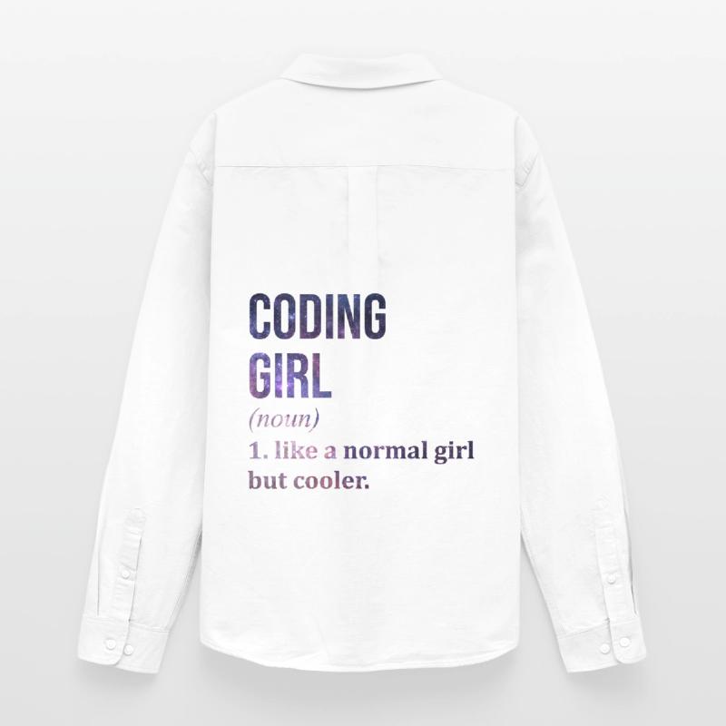 Coding Men's Oxford Shirt by Stanley/Stella