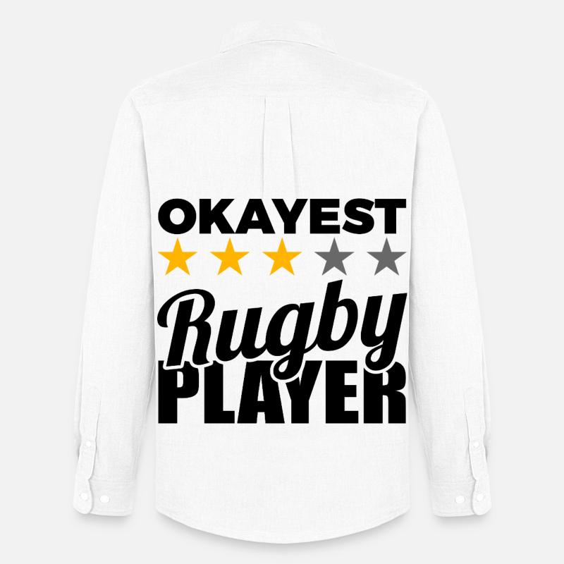 Rugby Player - Men's Oxford Shirt by Stanley/Stella - white