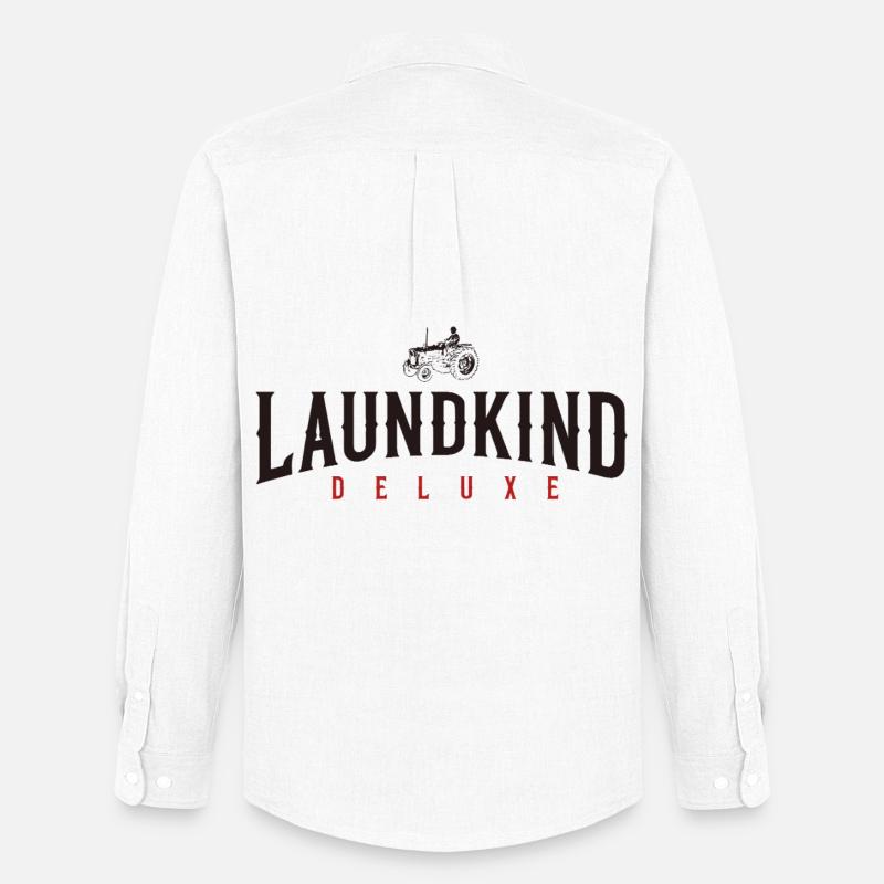 Laundkind - Stanley/Stella Camicia Oxford uomo - bianco
