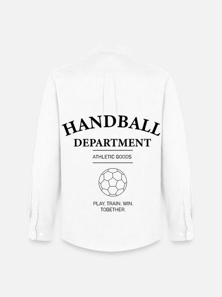 Handball Department - Men's Oxford Shirt by Stanley/Stella - white