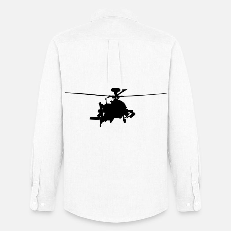 Apache - Männer Oxford Hemd von Stanley/Stella - Weiß