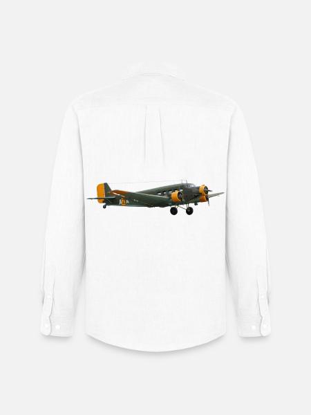 Ju 52 - Men's Oxford Shirt by Stanley/Stella - white