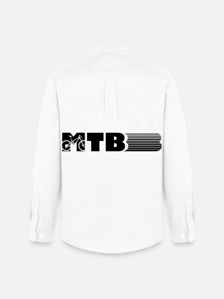 VTT design - Chemise Oxford homme Stanley/Stella - blanc