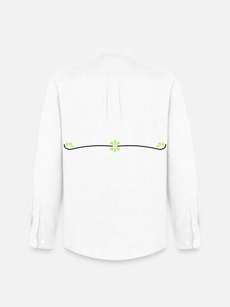 Blumenranke - Men's Oxford Shirt by Stanley/Stella - white
