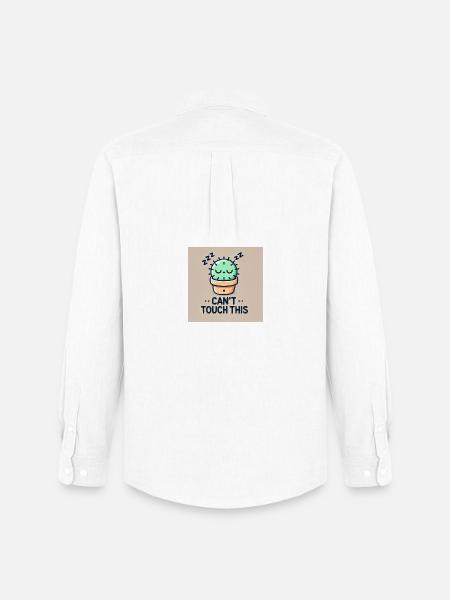 Can't Touch This - Men's Oxford Shirt by Stanley/Stella - white