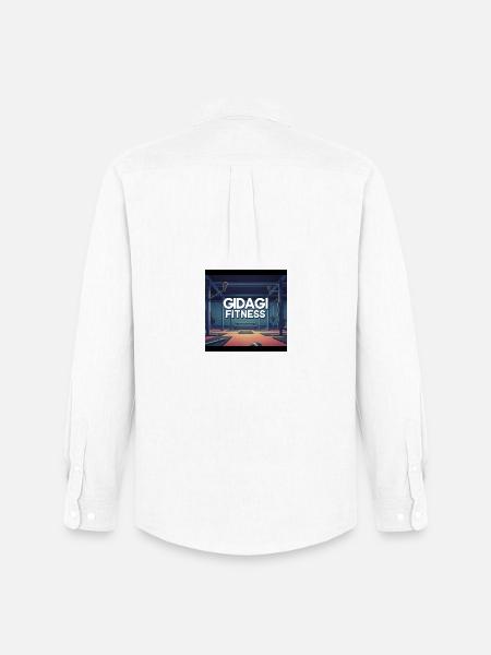 GIDAGI Fitness - Men's Oxford Shirt by Stanley/Stella - white