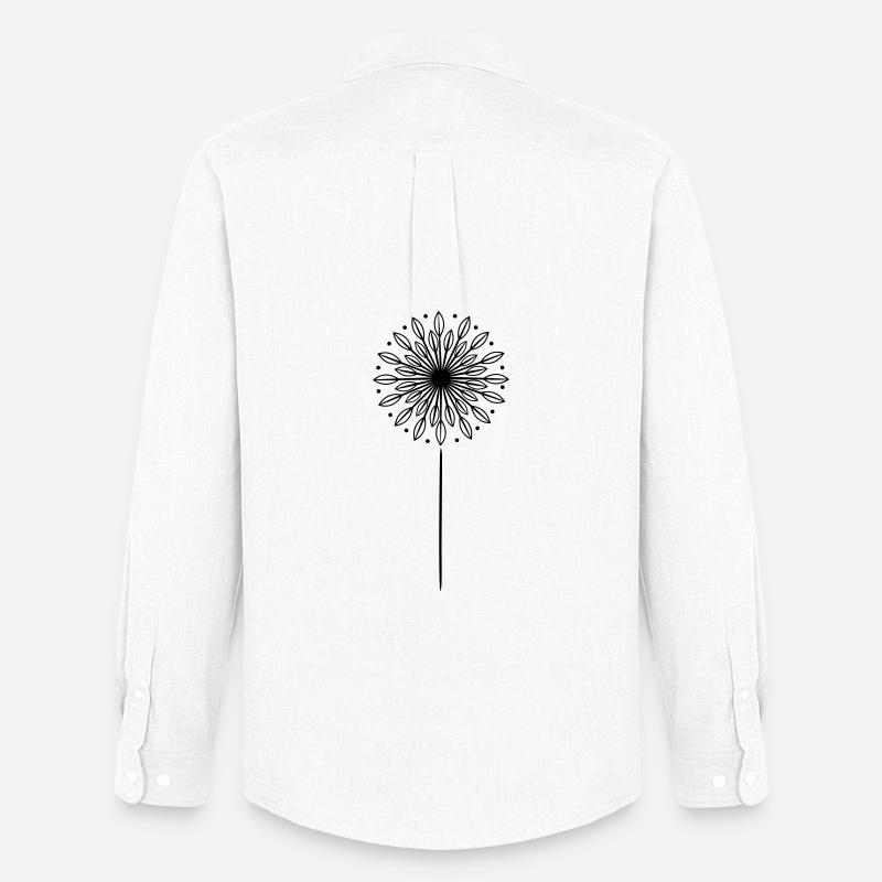 Dandelion Dandelion - Men's Oxford Shirt by Stanley/Stella - white