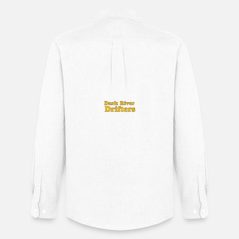 Dunkle Flussdrifter - Männer Oxford Hemd von Stanley/Stella - Weiß
