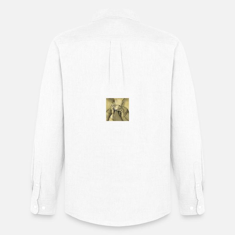 100e6d2e-bf9a-46fb-bc7b-516ae2e0bc30 - Männer Oxford Hemd von Stanley/Stella - Weiß