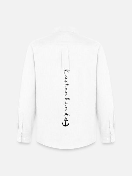 Küstenkind - Männer Oxford Hemd von Stanley/Stella - Weiß