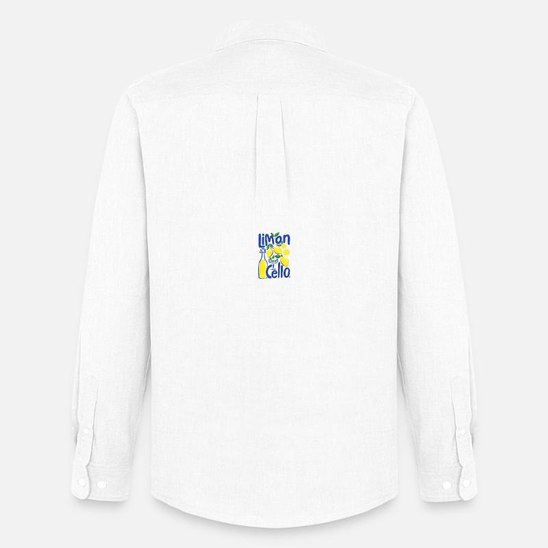 Cooles Design - Männer Oxford Hemd von Stanley/Stella - Weiß