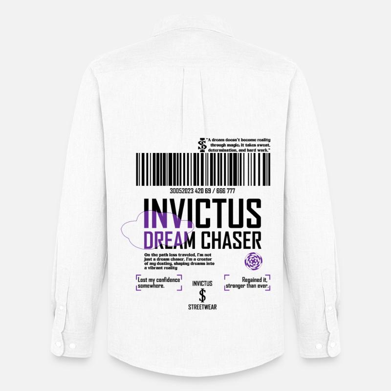 Dream Chaser - Männer Oxford Hemd von Stanley/Stella - Weiß