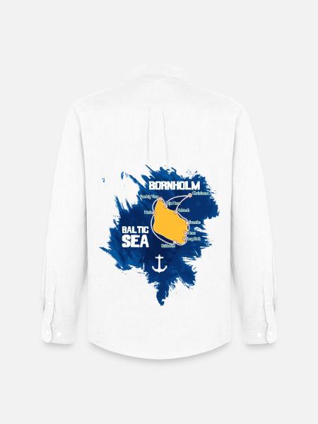 Bornholm Baltic Sea - Men's Oxford Shirt by Stanley/Stella - white
