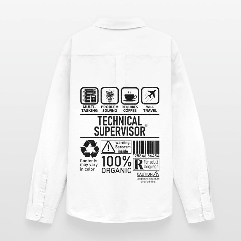 Technical Supervisor multi tasking problem solving Männer Oxford Hemd von Stanley/Stella