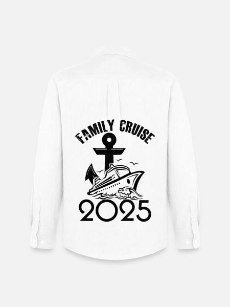 Family cruise 2025 - Men's Oxford Shirt by Stanley/Stella - white
