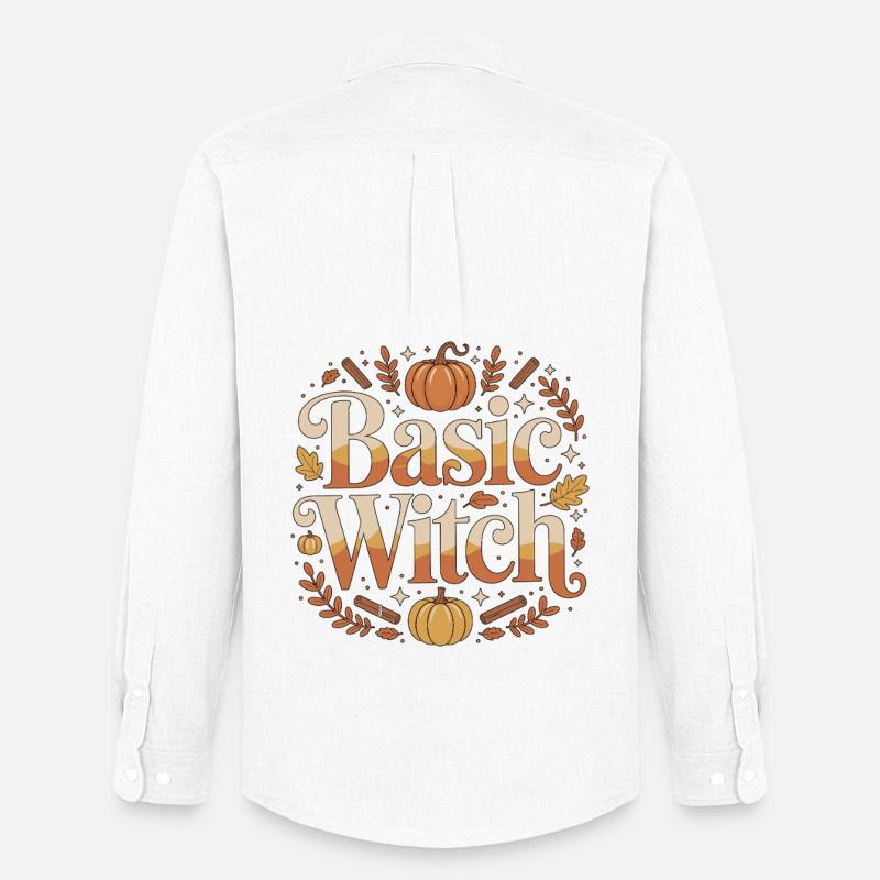 Witchcraft Basic Witch Enchanted Tarot Reading - Männer Oxford Hemd von Stanley/Stella - Weiß