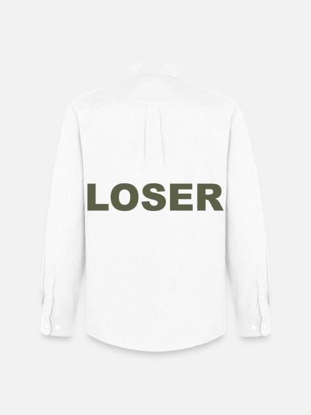 Loose Meme Shirt - Men's Oxford Shirt by Stanley/Stella - white