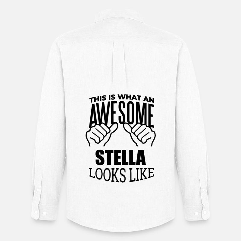Stella - Männer Oxford Hemd von Stanley/Stella - Weiß