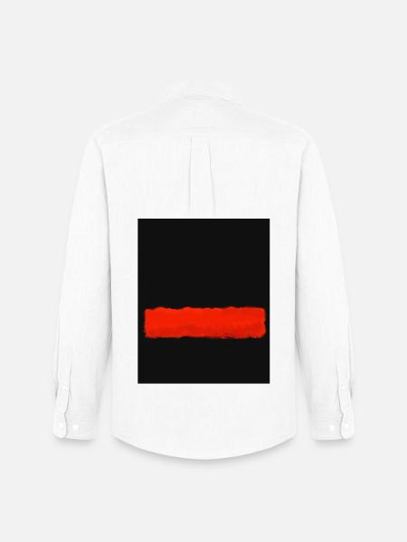 Rothko-Stil in digitalen Farben - Männer Oxford Hemd von Stanley/Stella - Weiß