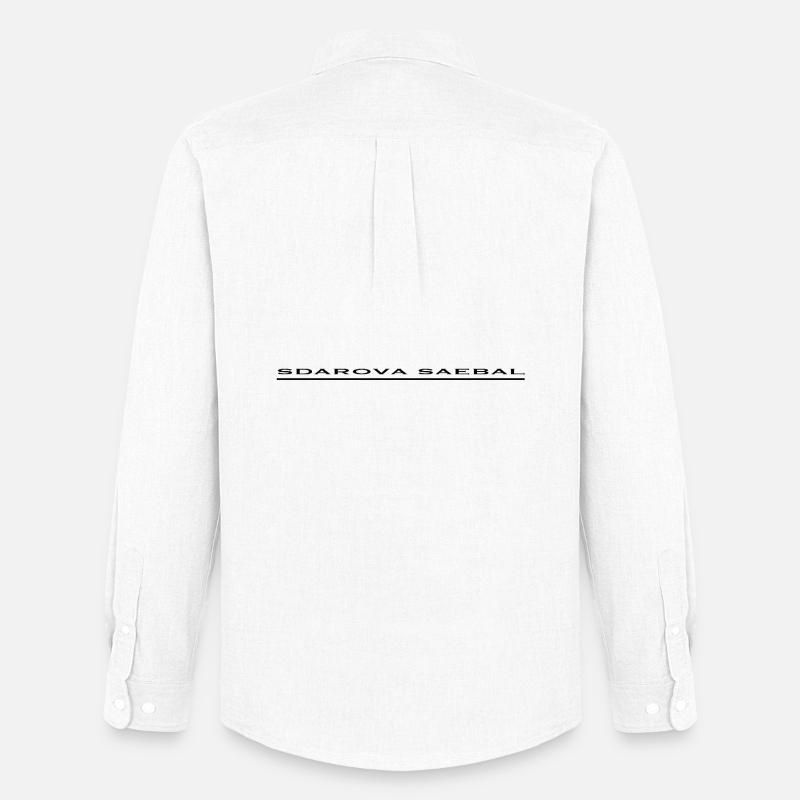 SDAROVA SAEBAL - Männer Oxford Hemd von Stanley/Stella - Weiß